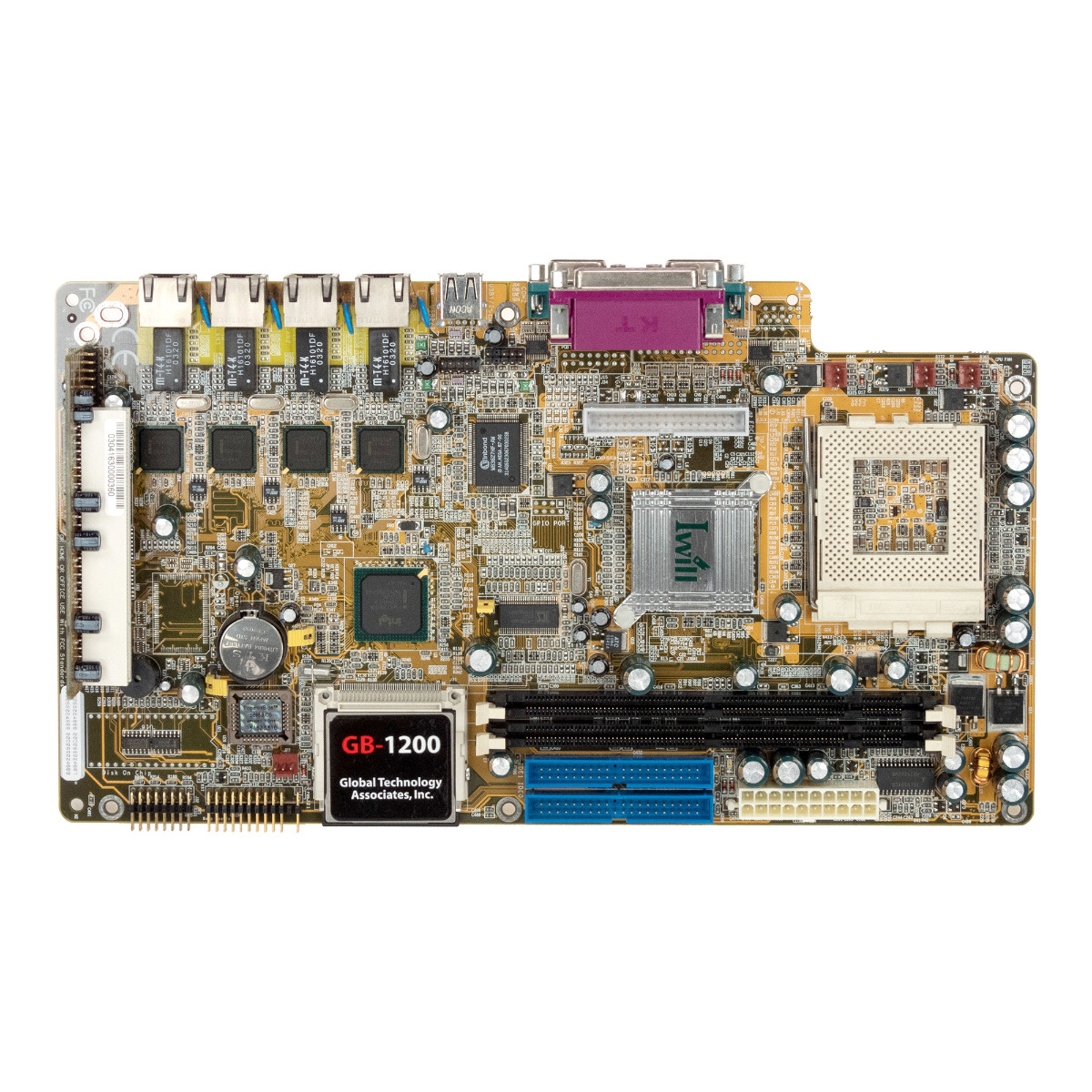 IWILL 10102-02 VER1.1 PGA370 + CF GB-1200 + 128MB SDRAM