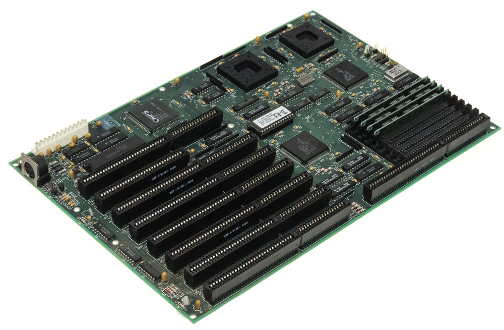 CARTE MÈRE ECS ECS-386/32 SOCKET PGA132 SIMM ISA Baby-AT
