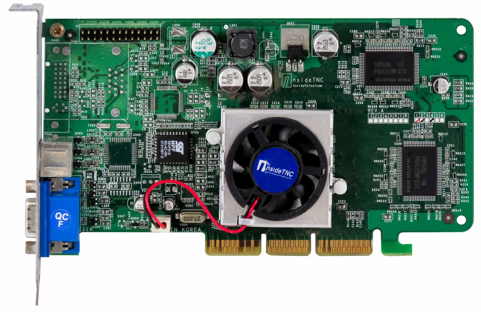 InsideTNC NVIDIA GEFORCE4 MX440 64MB G4 446T(P) AGP