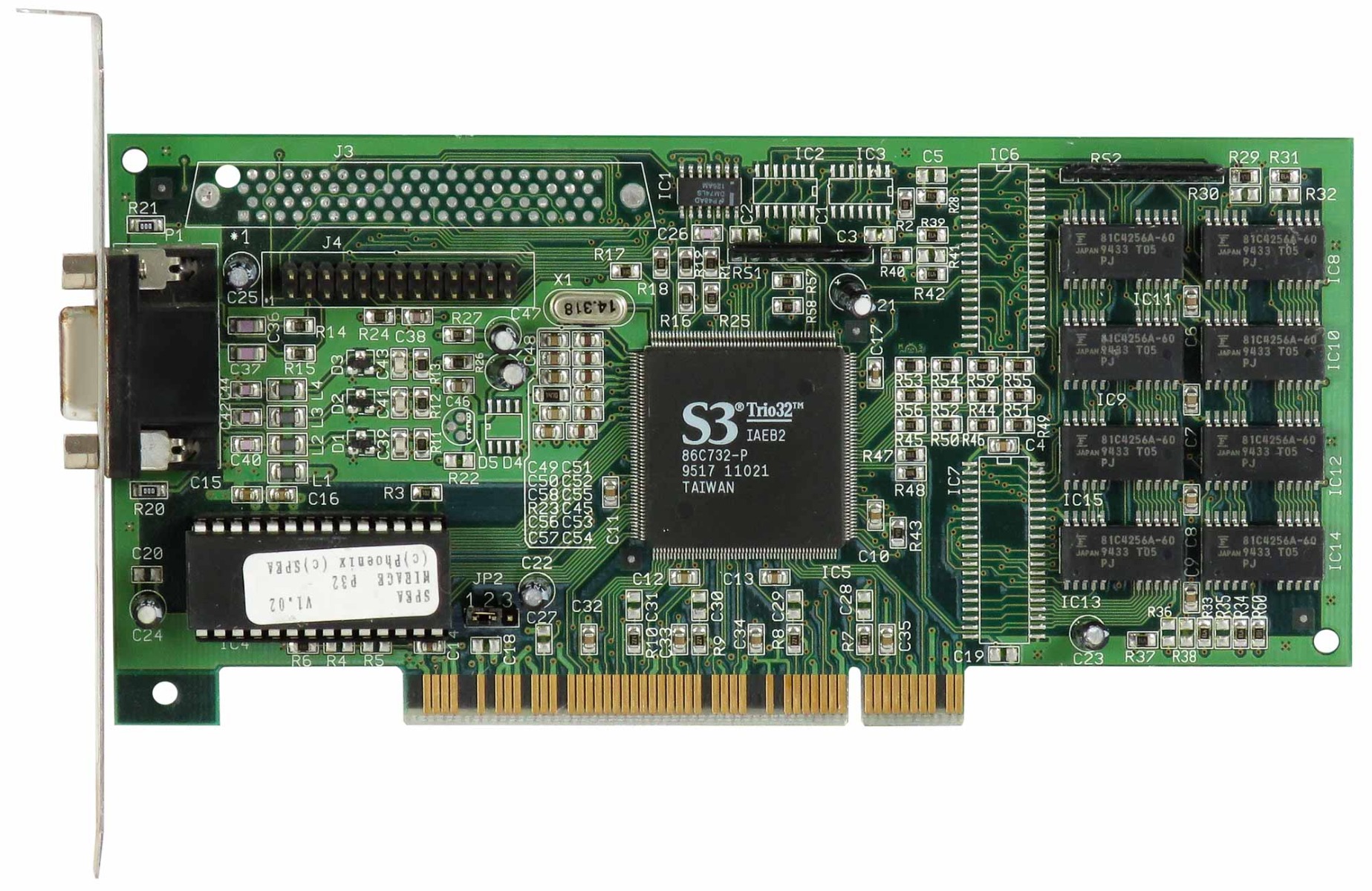 SPEA S3 TRIO3D 2MB MIRAGE P32 PCI EDO D-SUB