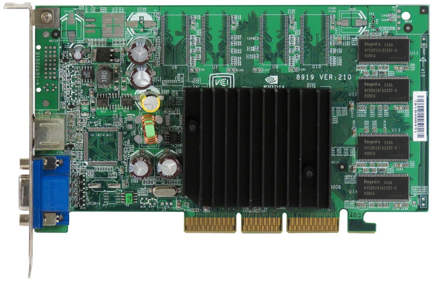MEDION NVIDIA GeForce FX 5200 64 Mo MS-8919 AGP
