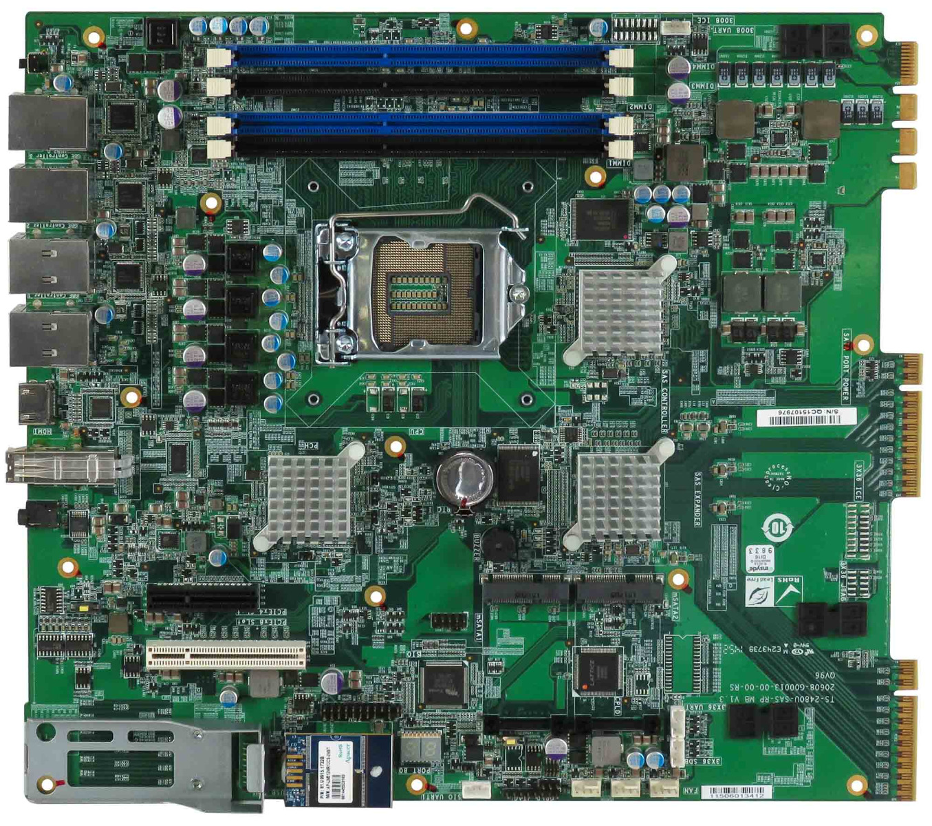 Carte mère de remplacement QNAP TS-2480U 20608-G00013-00-00-RS SOCKET LGA1150 DDR3
