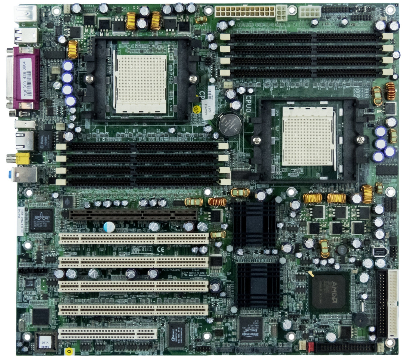Carte mère FUJITSU S26361-D1692-A10 GS2 Socket 940 DDR AGP PCI PCI-X