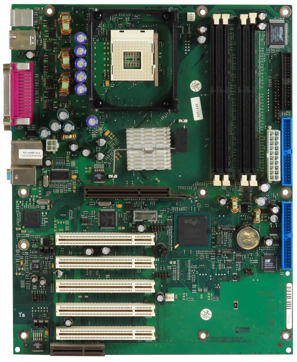 Carte mère Fujitsu D1625-A21 GS1 Intel Socket 478 DDR AGP 5x PCI