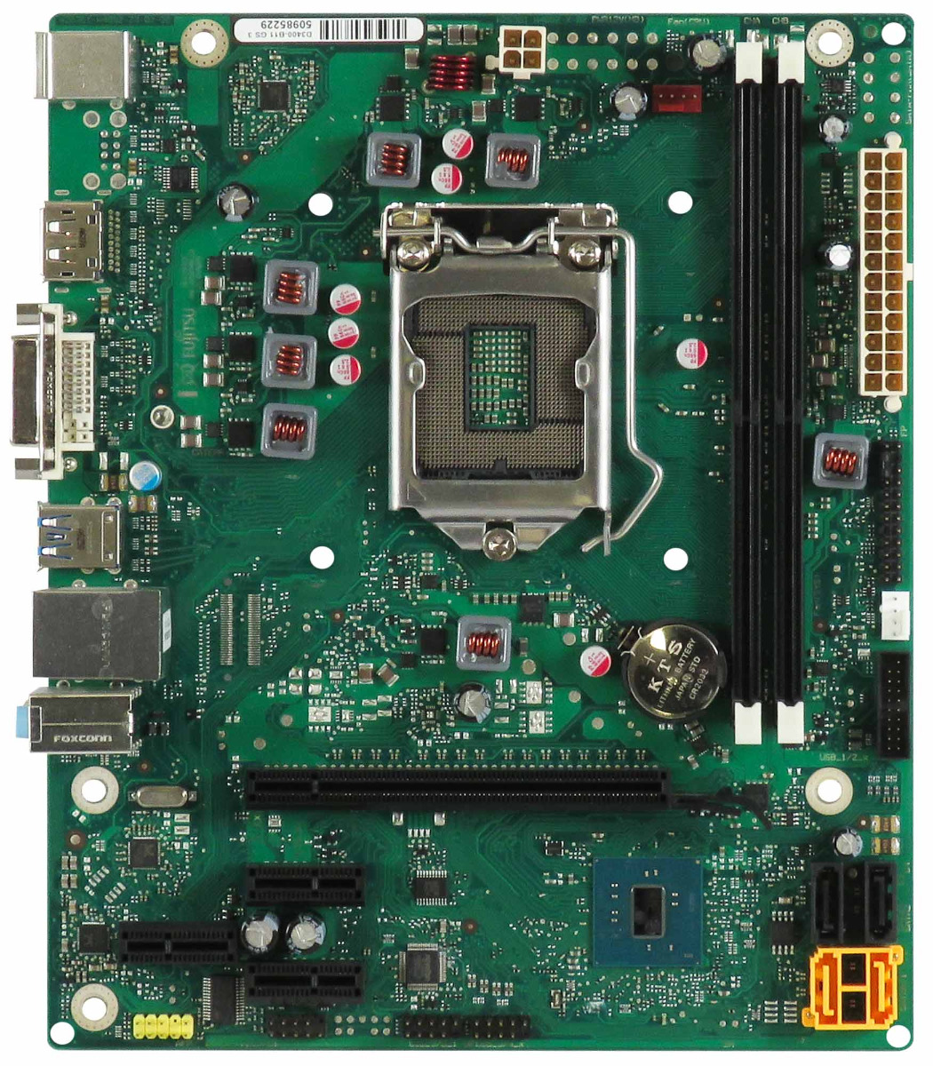 FUJITSU D3400-B11 GS3 LGA1151 2x DDR4 INTEL H110 3x PCIe DP DVI USB 3.0 pour ESPRIMO