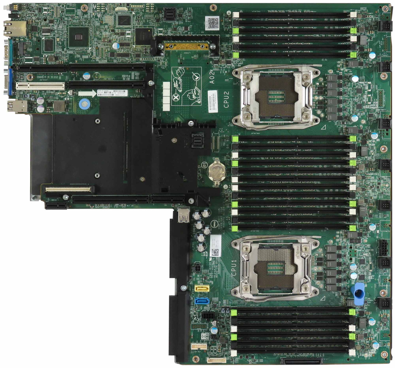 DELL 02C2CP 2x Socket LGA2011-3 24x DDR3 3x PCIe pour POWEREDGE R630 1U