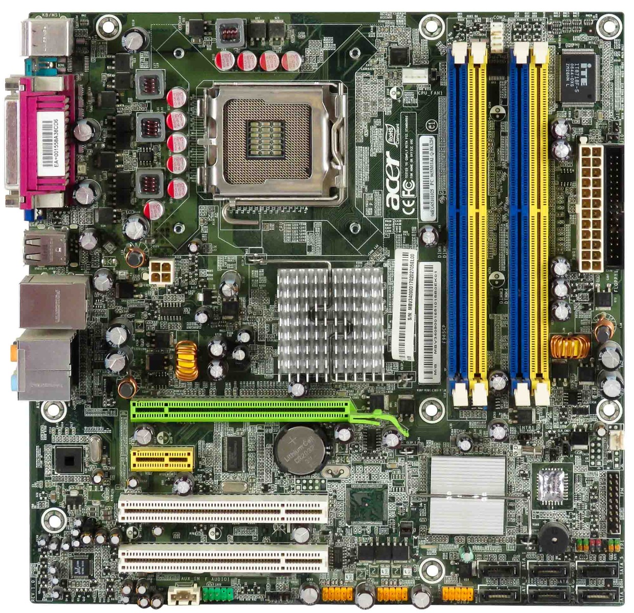 ACER 5900PRO 965M03A1-G-8EKS2H S.775 DDR2 mATX