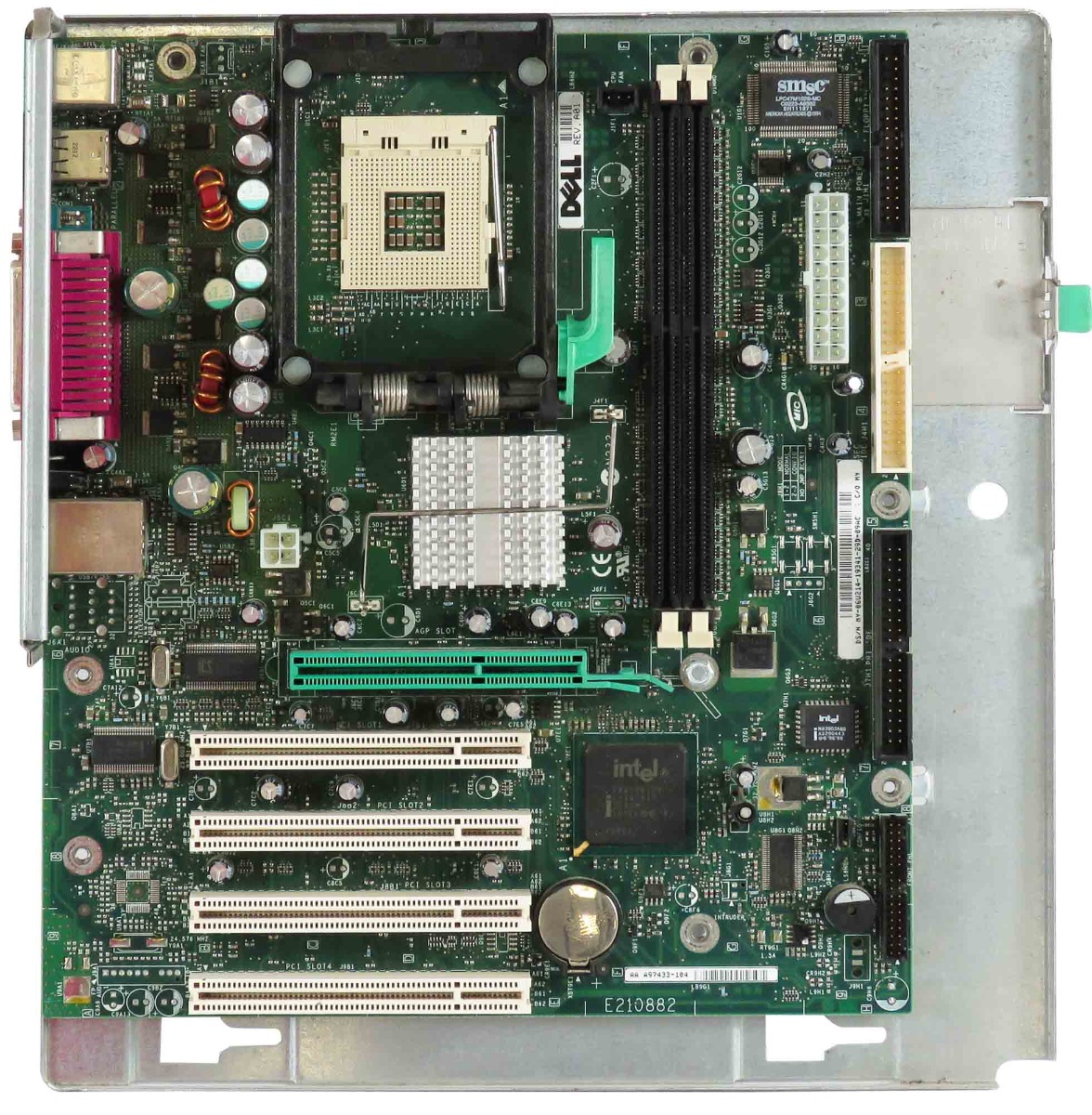 Carte mère DELL 06U214 Socket 478 DDR mATX