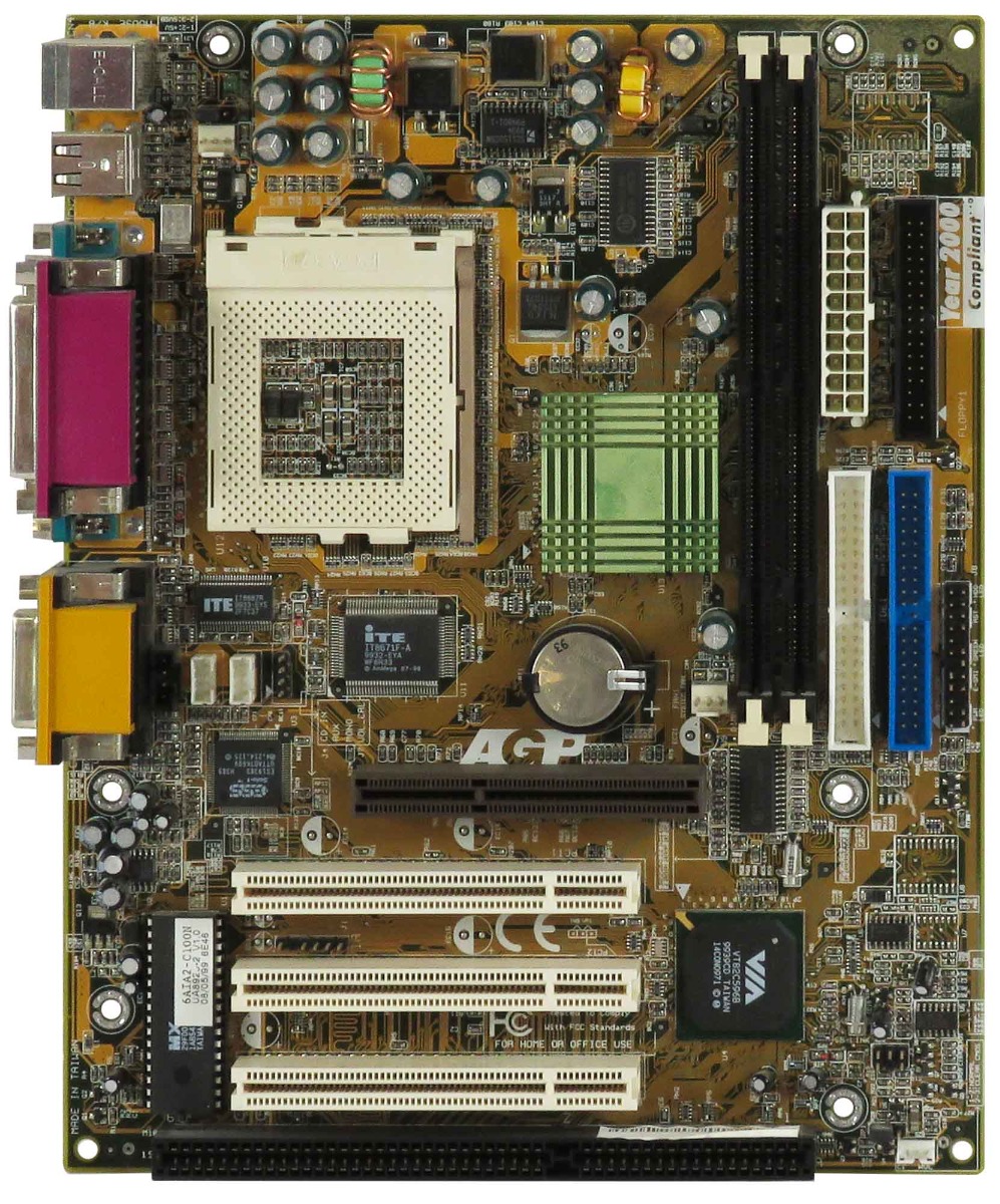 CHAINTECH 6AIA2 mATX SOCKET 370 SDRAM ISA PCI AGP