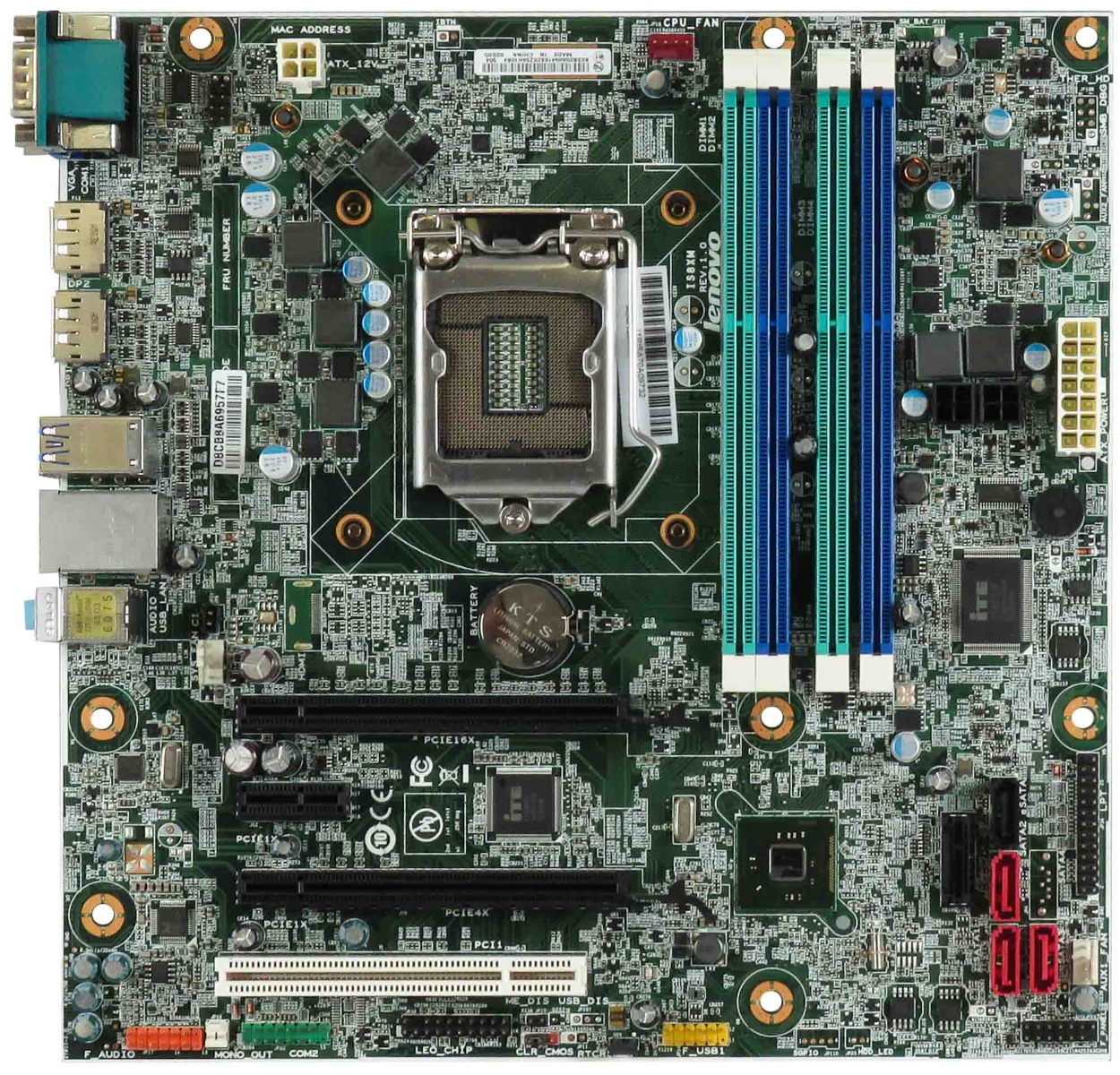 LENOVO 00KT276 IS8XM REV:1.0 s.1150 DDR3 mATX THINKCENTRE M93