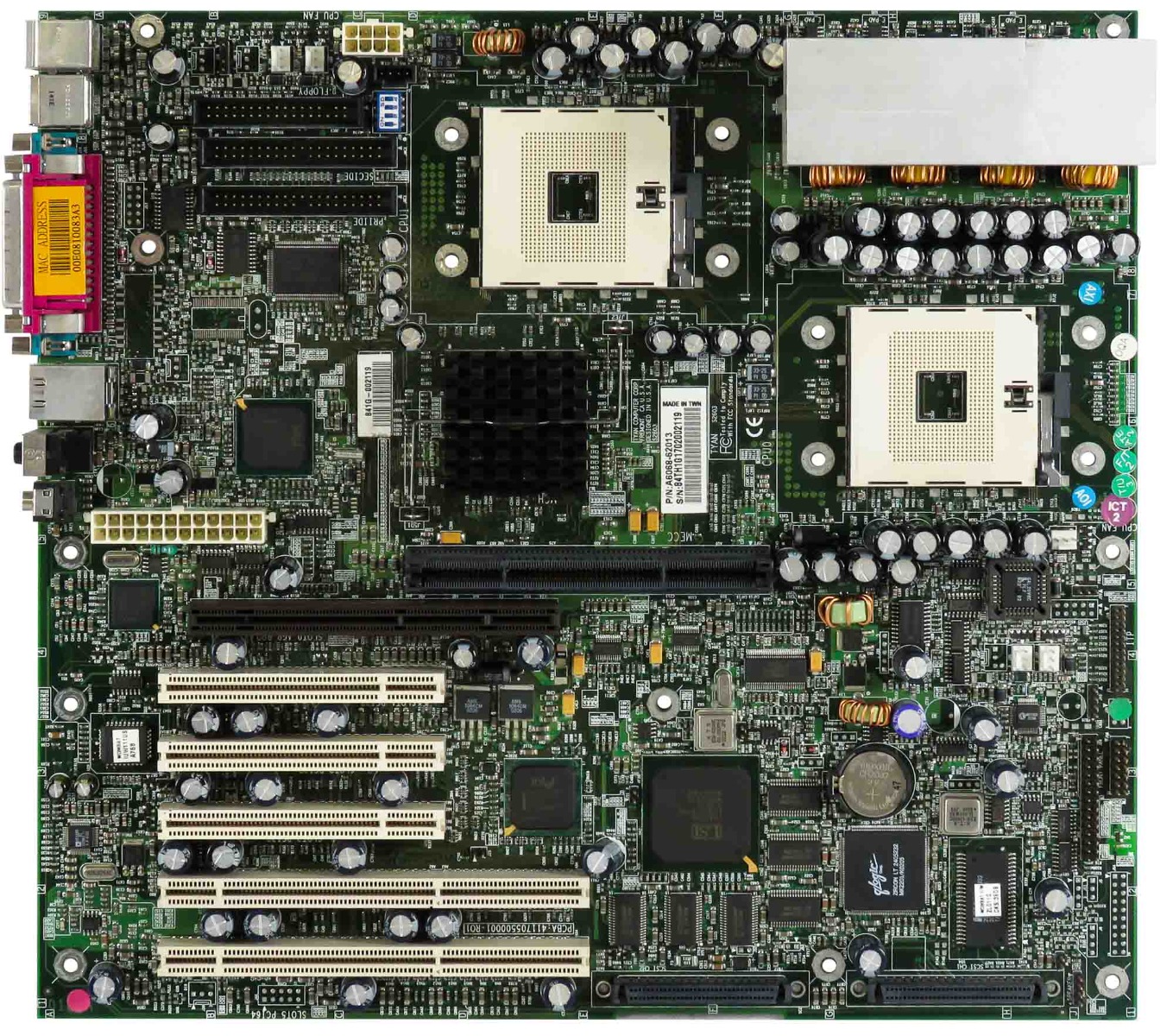 Carte système TYAN THUNDER i860 S2603 A6068-62013 DUAL SOCKET 603 EATX
