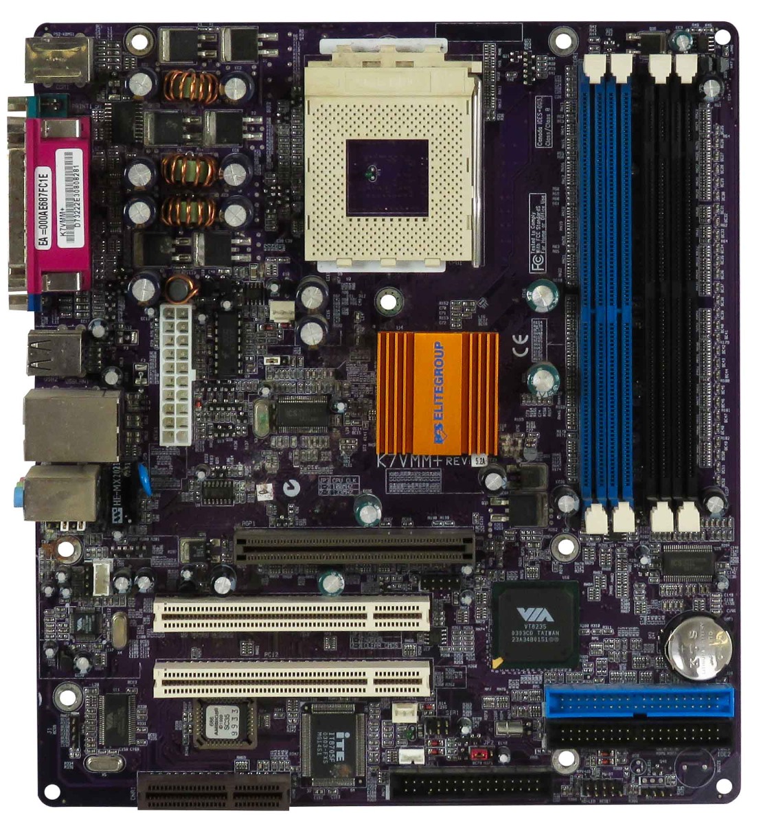 ECS K7VMM+ REV:5.2A s.462 DDR mATX