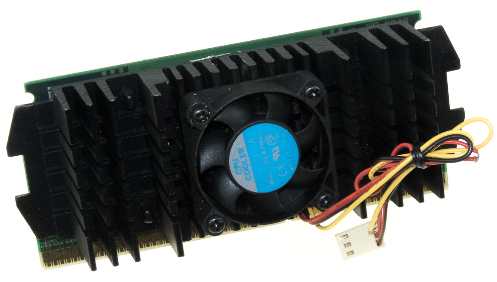 INTEL CELERON SL376 366MHz SLOT1 + VENTIRAD