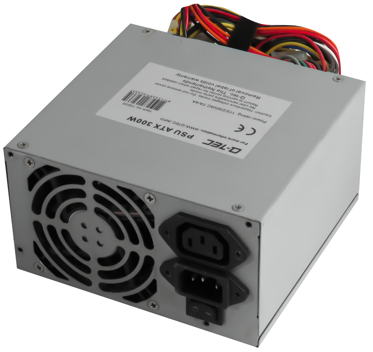 Q-TEC ADT-300 300W ATX 20-PIN ATX12V AUX