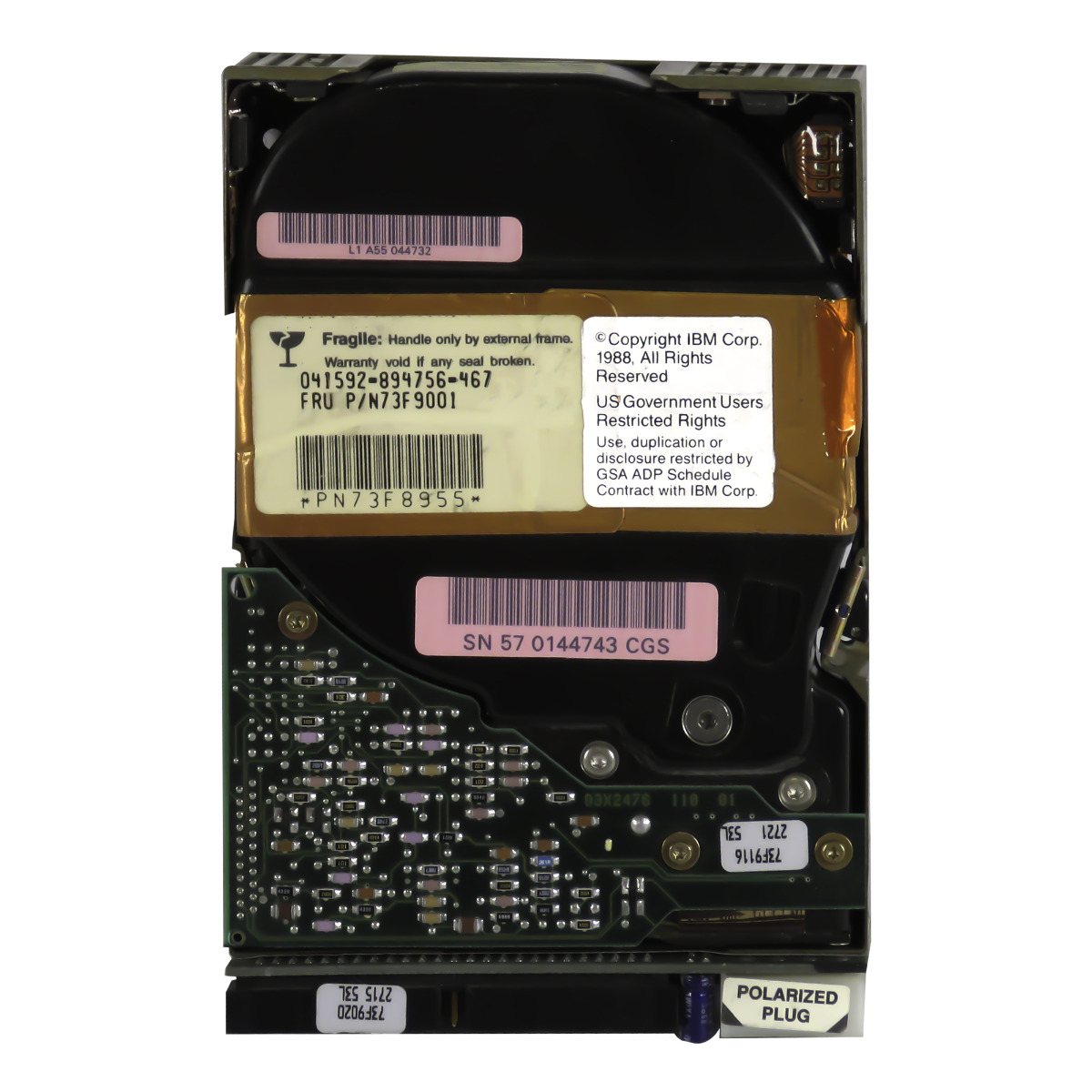 IBM 73F9001 400 Mo 4 300 tr/min SCSI 50 broches 3,5'' HH