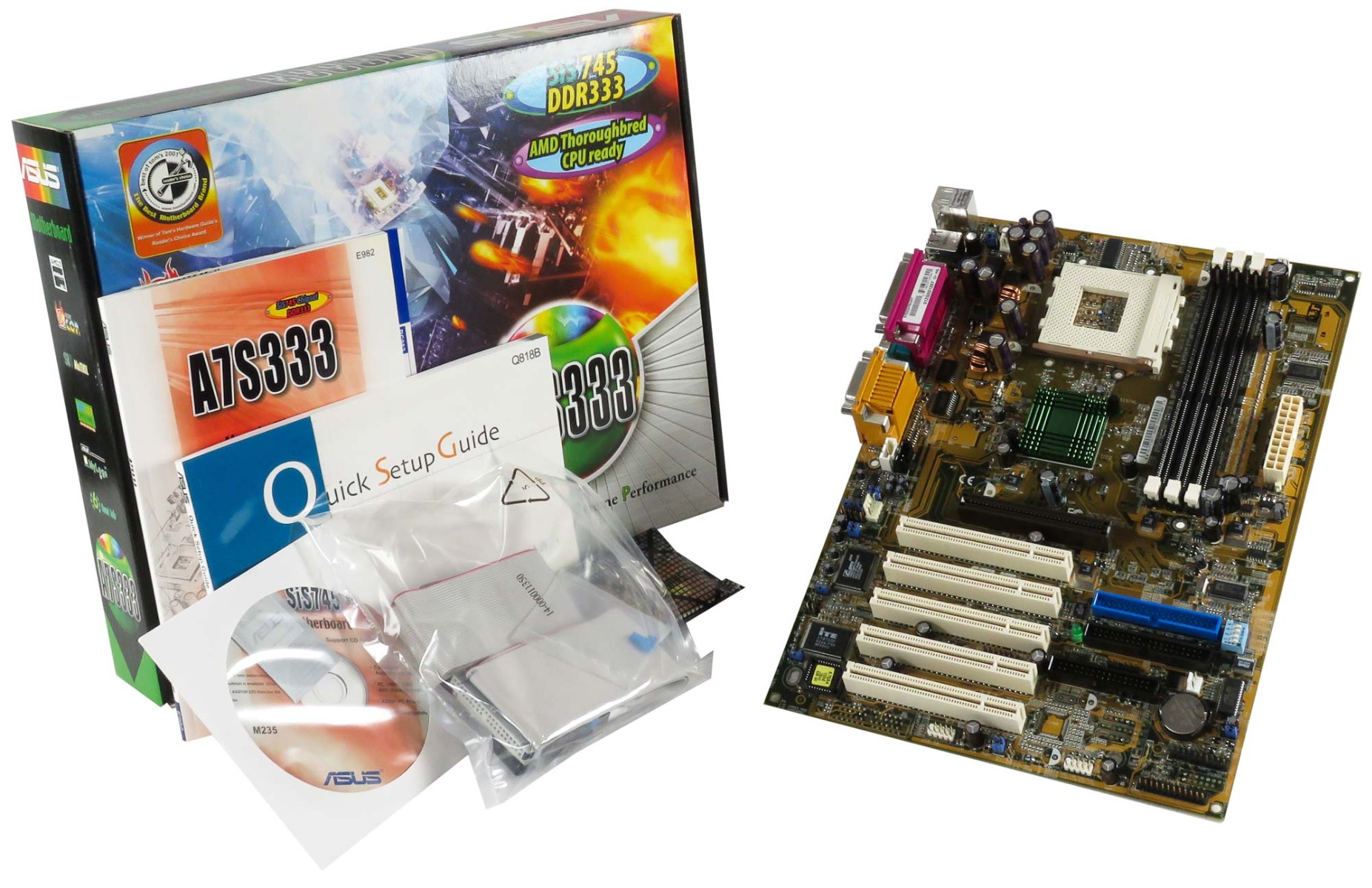Carte mère ASUS A7S333 s. 462 DDR ATX BOX