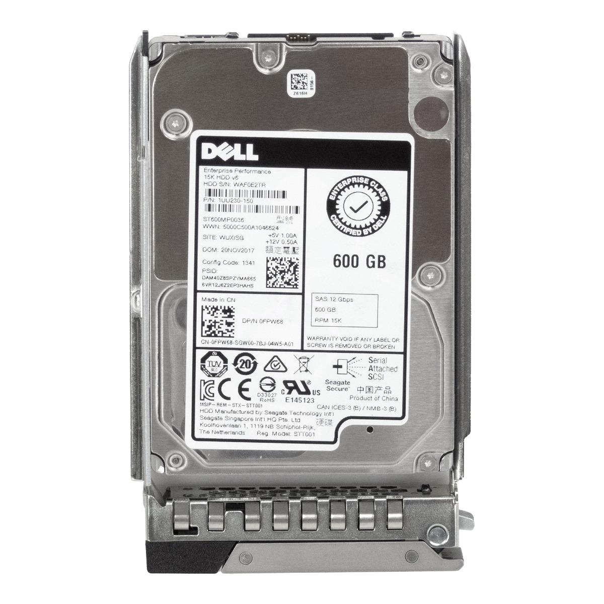 DELL 0FPW68 600 Go SAS-3 15K 256 Mo 2,5'' ST600MP0036