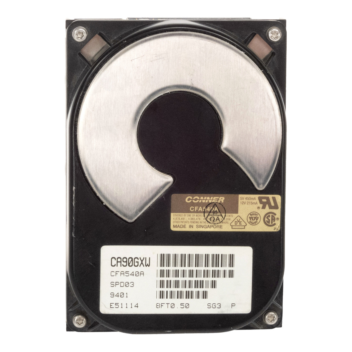 CONNER 540 Mo 4.5K ATA 3.5'' CFA540A