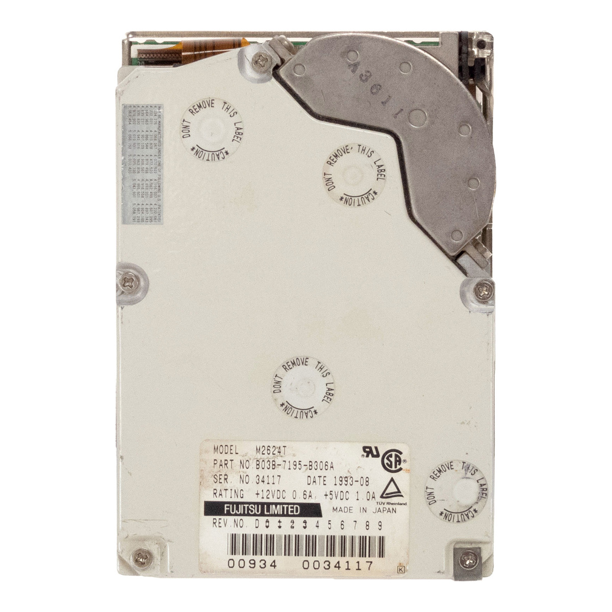FUJITSU B03B-7195-B306A 513 Mo 4,4 Ko ATA 3,5'' M2624T