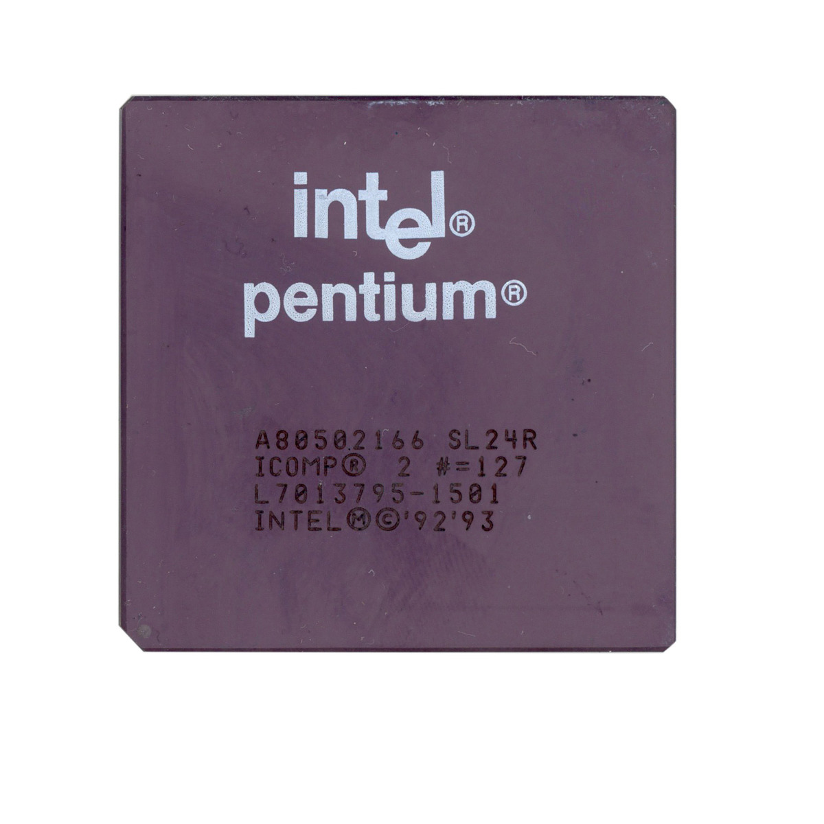INTEL PENTIUM 166 MHz A80502166 SL24R SOCKET 7