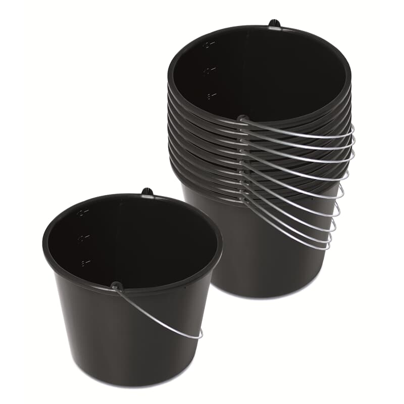 Seau de maçon 12 L - Lot de 10 (Kistenberg)