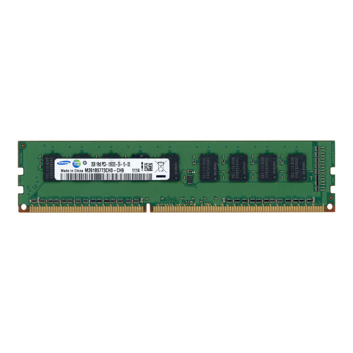 SAMSUNG M391B5773CH0-CH9 2 Go DDR3 1333 MHz ECC non tamponnée