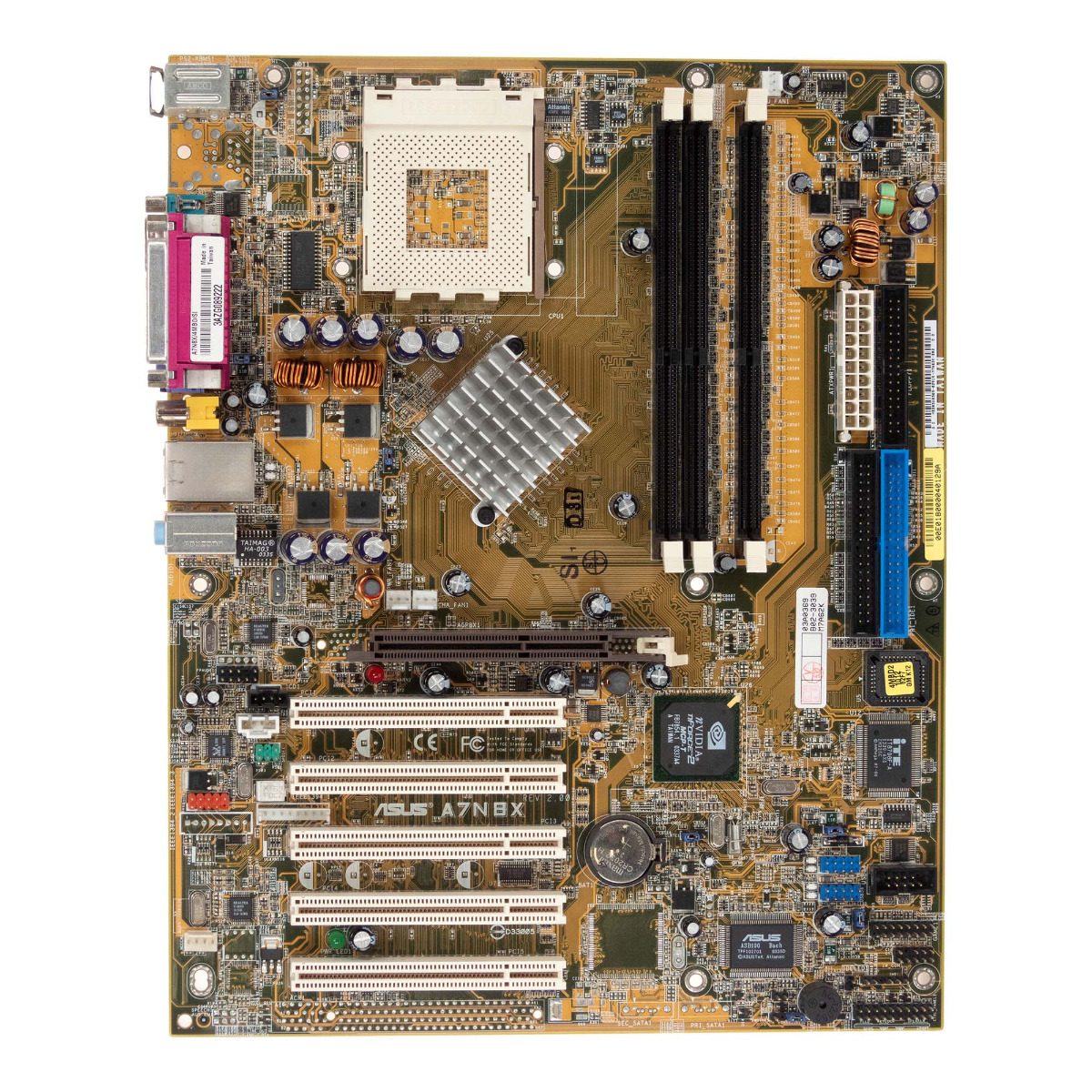 ASUS A7N8X A7N8X/4MBO/SI SOCKET 462 (A) DDR AGP PCI ATX