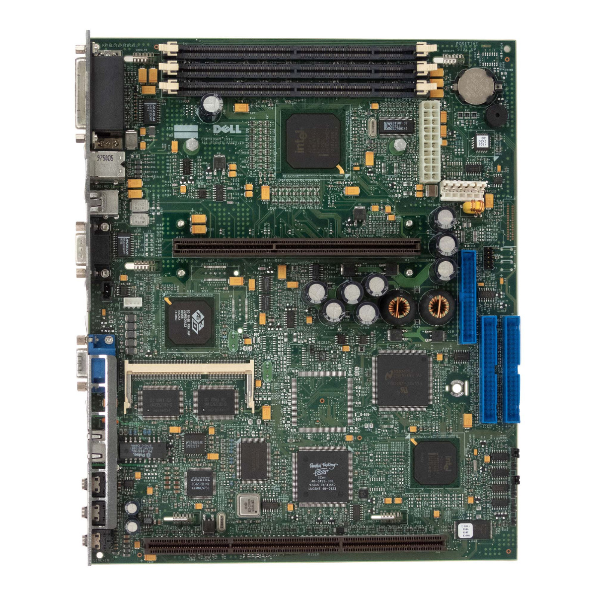 DELL 00057593 SLOT 1 SDRAM ATI 3D RAGE PRO + RISER PCI ISA OPTIPLEX GX100