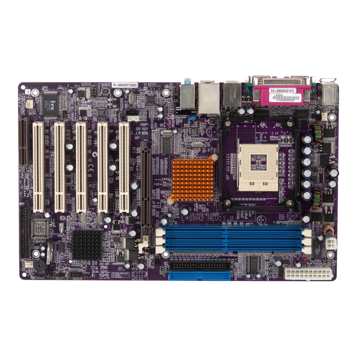 ECS L4S8A2 V1.0 SOCKET 478 DDR AGP PCI CNR ATX