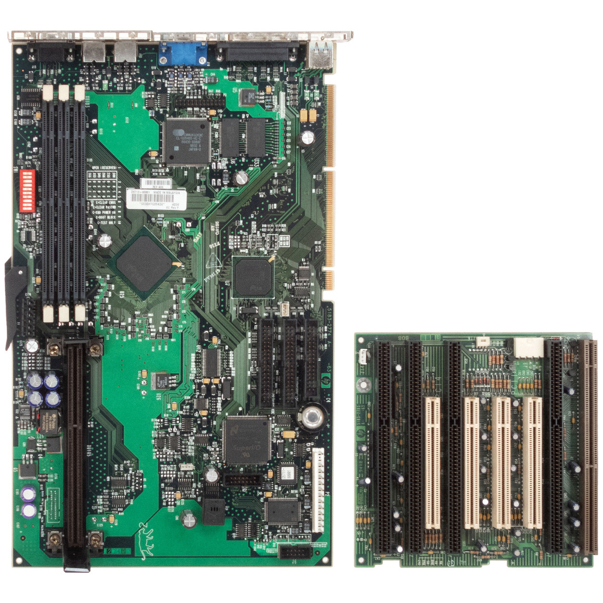 HP D5713-60001 SLOT 1 SDRAM SYSTEM BOARD VECTRA VL + RISER PCI ISA