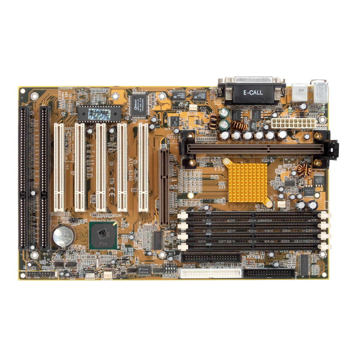 A-TREND ATC-6240 V2.0 SLOT 1 SDRAM AGP PCI ISA ATX