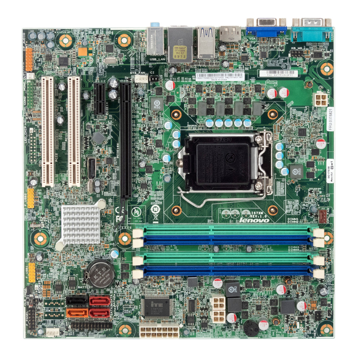 LENOVO 03T6821 SOCKET LGA1155 DDR3 0C17038 IS7XM PCIe PCI THINKCENTRE M92 M92p