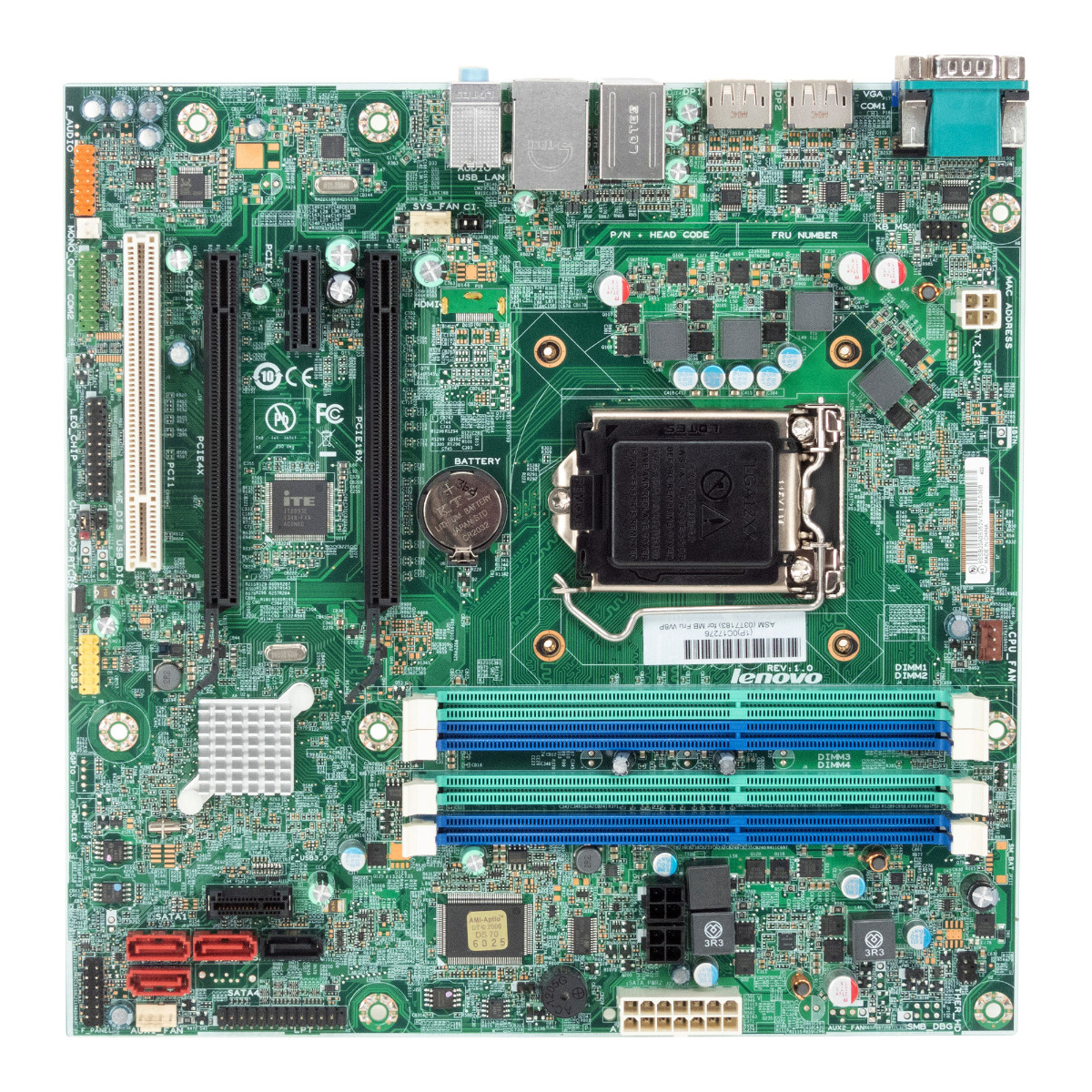 LENOVO 0C17276 SOCKET 1150 DDR3 PCIe PCI 03T7183 THINKCENTRE M93 M73