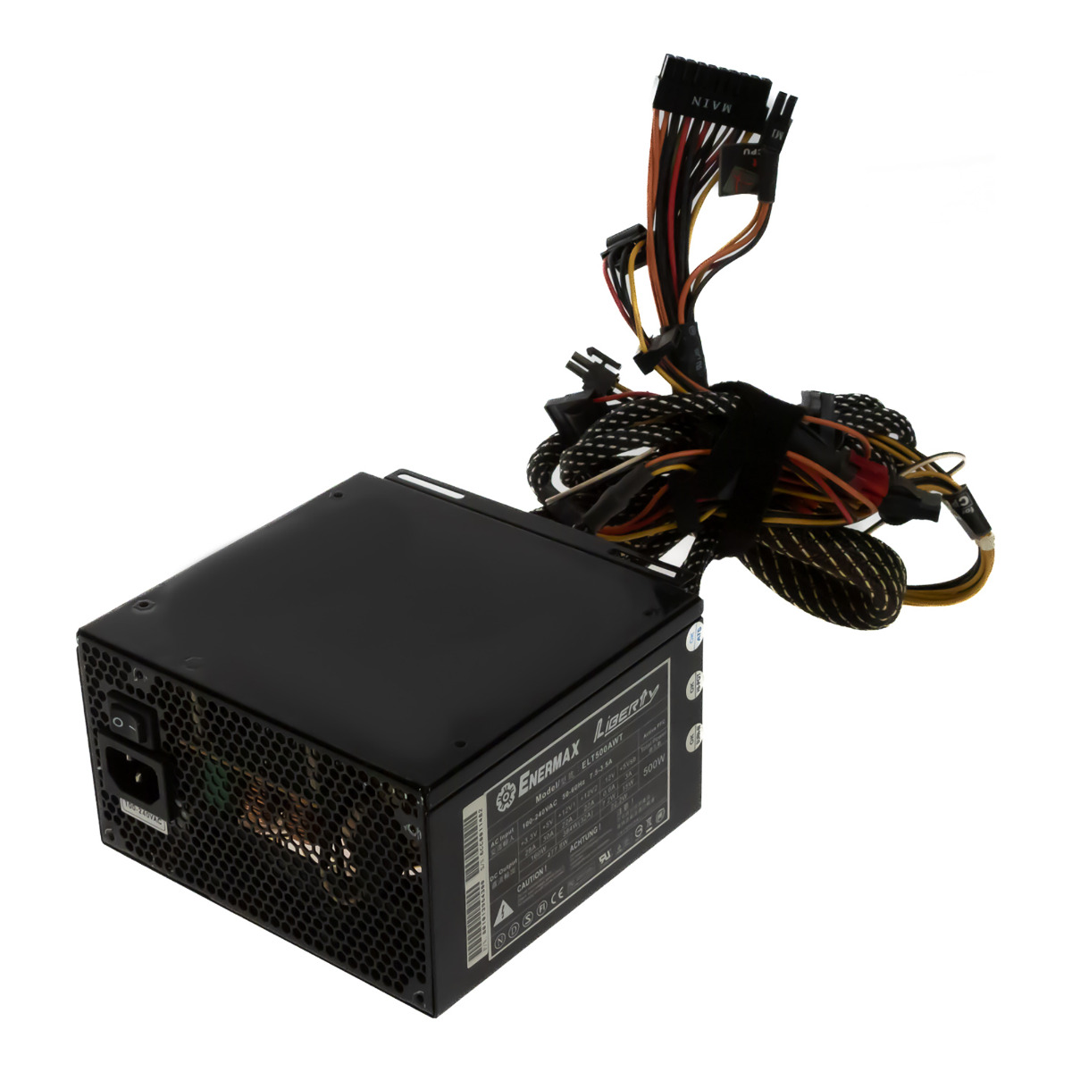 ENERMAX LIBERTY ELT500AWT 500W Alimentation ATX 20+4 broches PCIe ATX12V SATA MOLEX FDD
