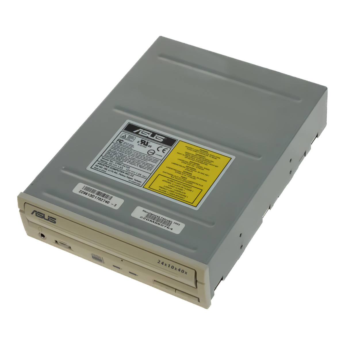 GRAVEUR CD-R/RW ASUS CRW-2410A IDE / ATA 5,25''