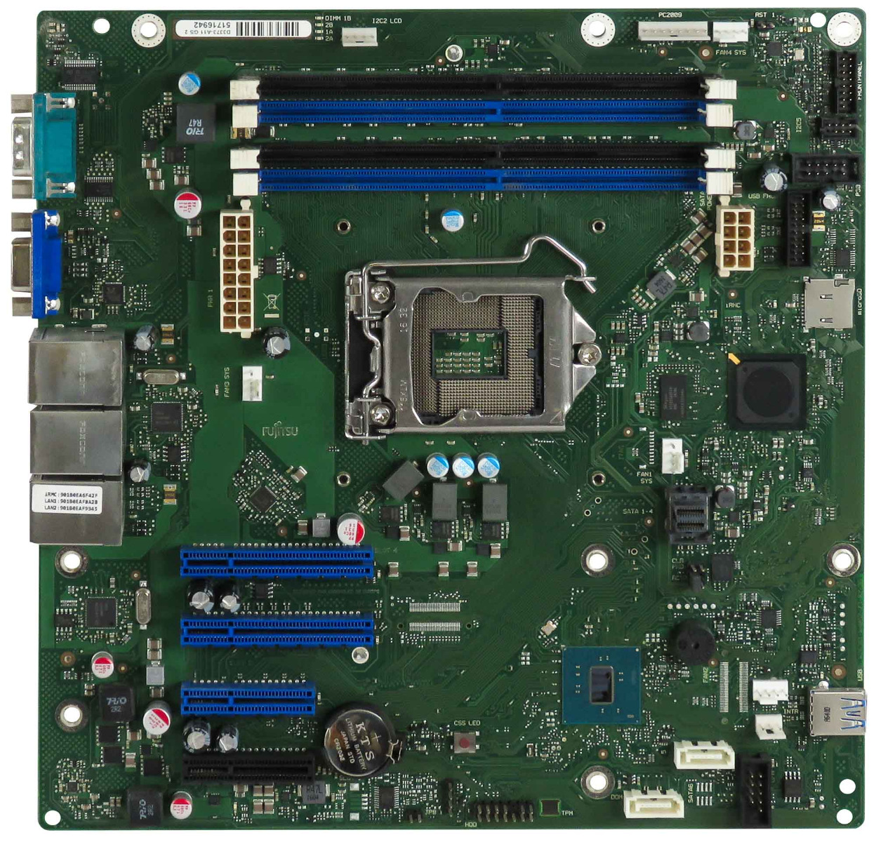 FUJITSU D3373-A11 GS1 LGA1151 4x DDR4 INTEL C236 TX1330 M2