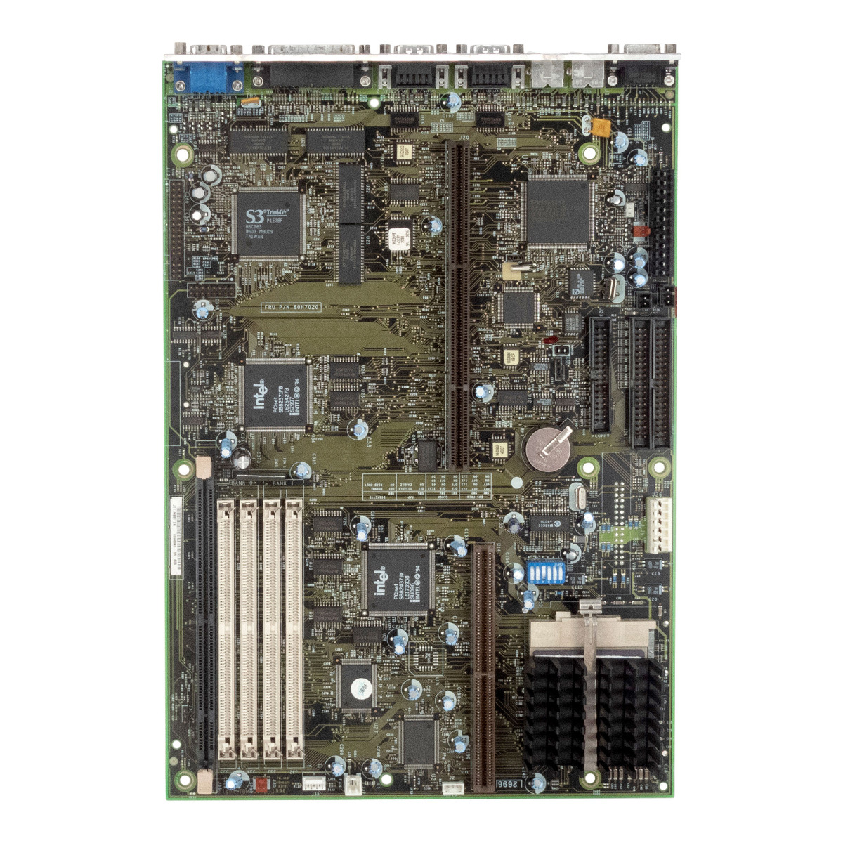 IBM 60H7020 SOCKET 7 SIMM / SDRAM SYSTEM BOARD PC730/750 + INTEL PENTIUM 100MHz SY007