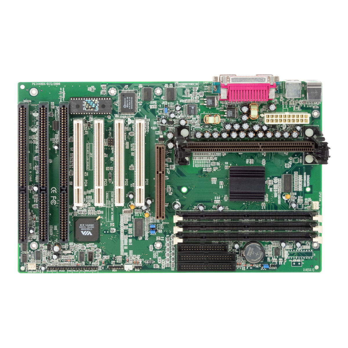 QDI P6I440BX/BIS/2000 Slot 1 SDRAM AGP PCI ISA ATX