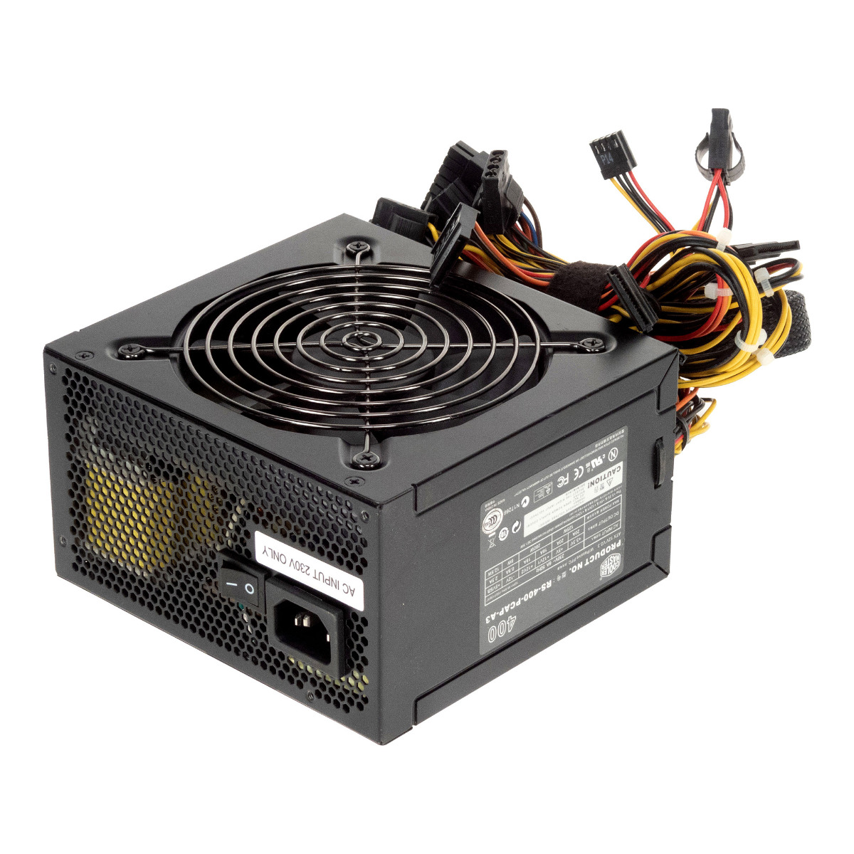ALIMENTATION COOLER MASTER RS-400-PCAP-A3 400W ATX 20+4 broches ATX12V PCIe SATA MOLEX FDD