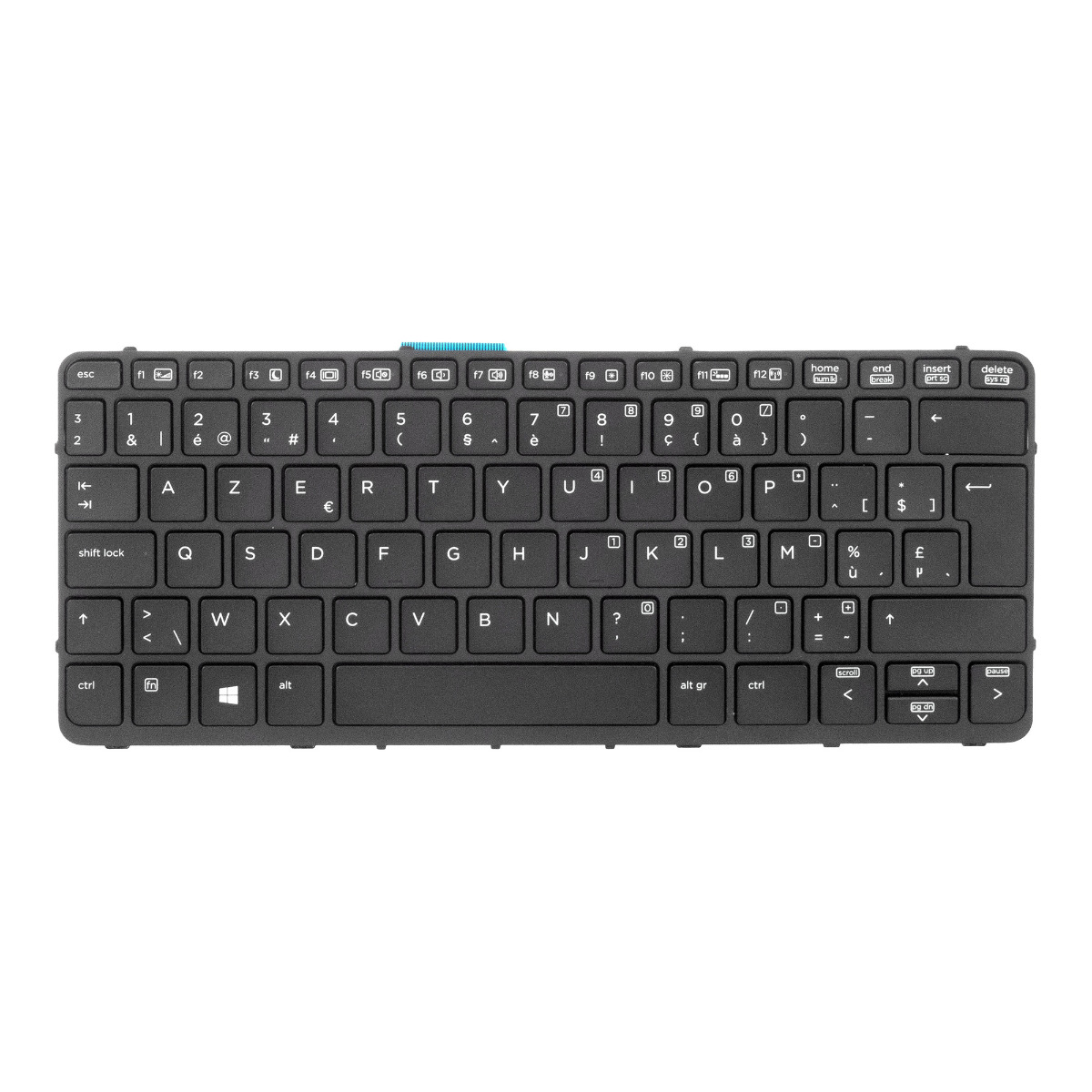 HP 766641-A41 755497-A41 BELGIAN AZERTY KEYBOARD BACKLIT Pro X2 612