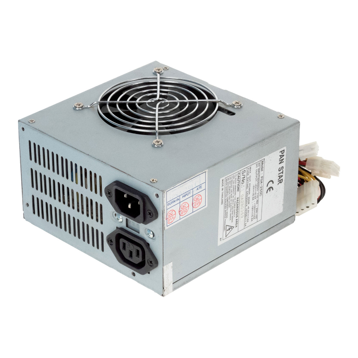 PAN STAR PSA-250C 250W ATX 20 broches MOLEX FDD