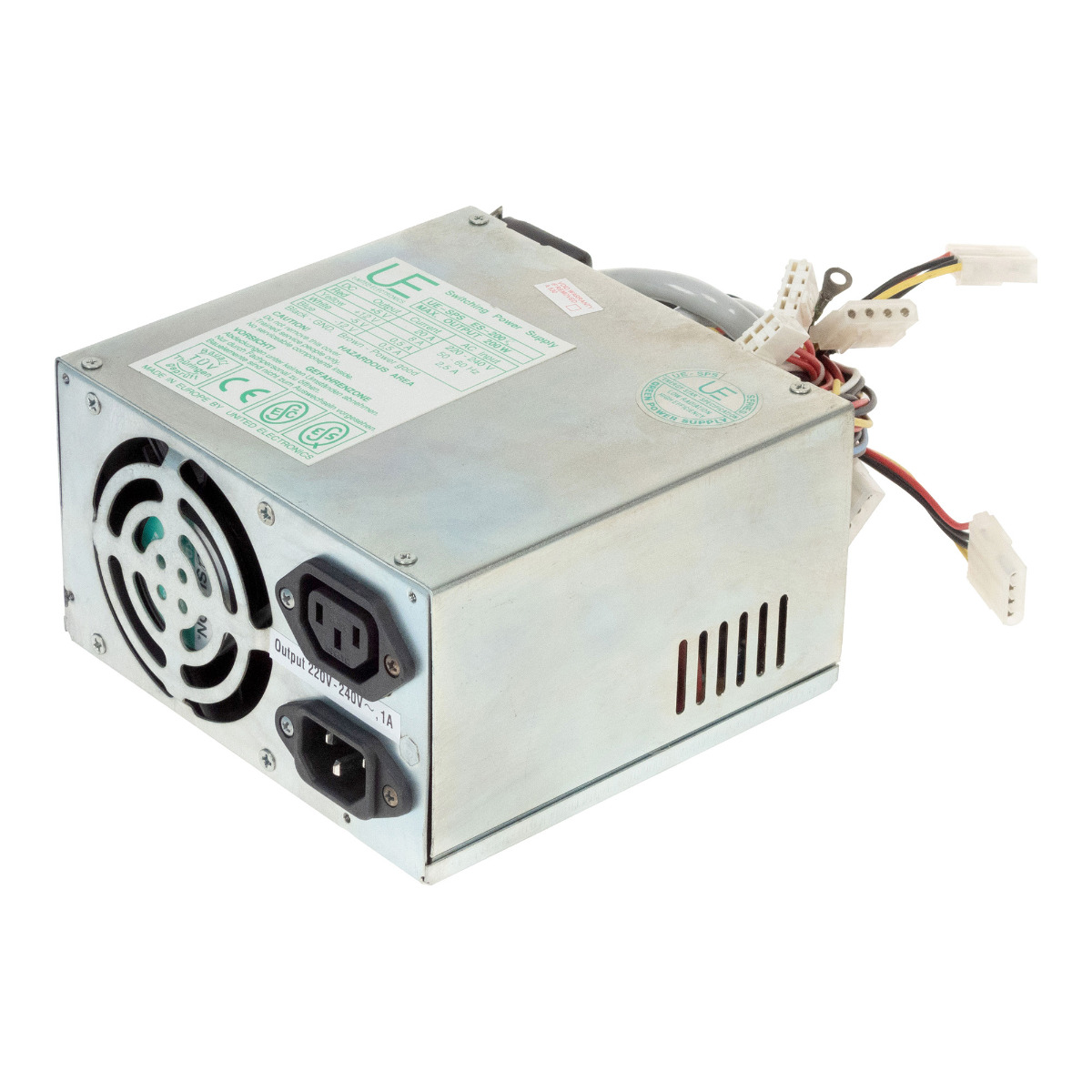 UNITED ELECTRONICS ES-200 200W PSU AT MOLEX FDD