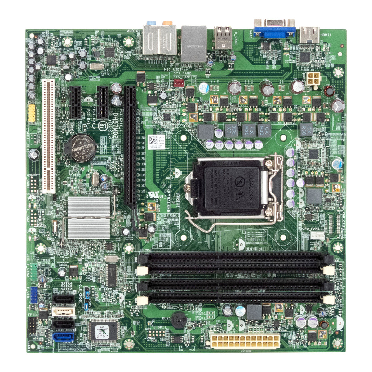 DELL 033FF6 DH57M02 SOCKET LGA1156 DDR3 PCIe PCI Inspiron 580 580S