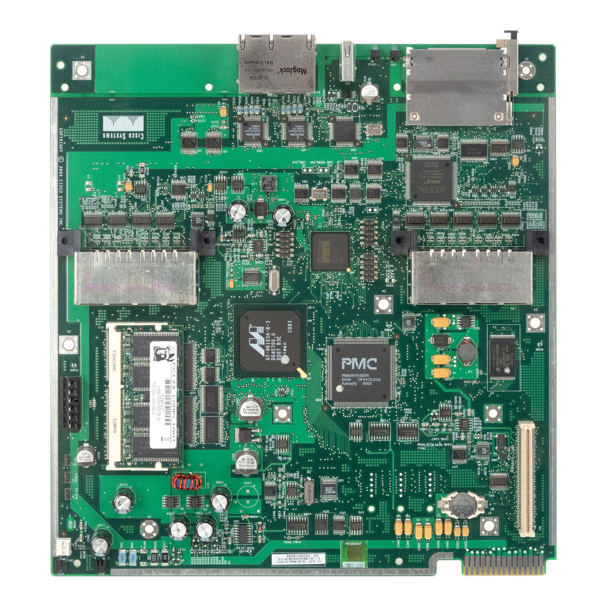 CISCO 73-8191-05 A0 CARTE MÈRE CPU PMCRM5261A-250-H + SDRAM SODIMM 256M