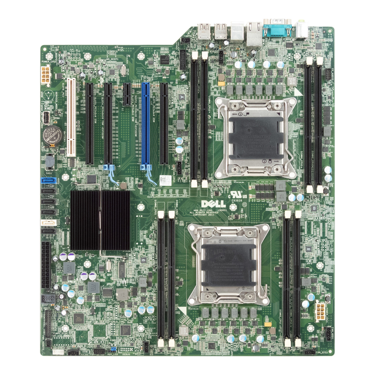 DELL 0GN6JF CARTE MÈRE DUAL SOCKET LGA2011 DDR3 INTEL C600 Precision T5600