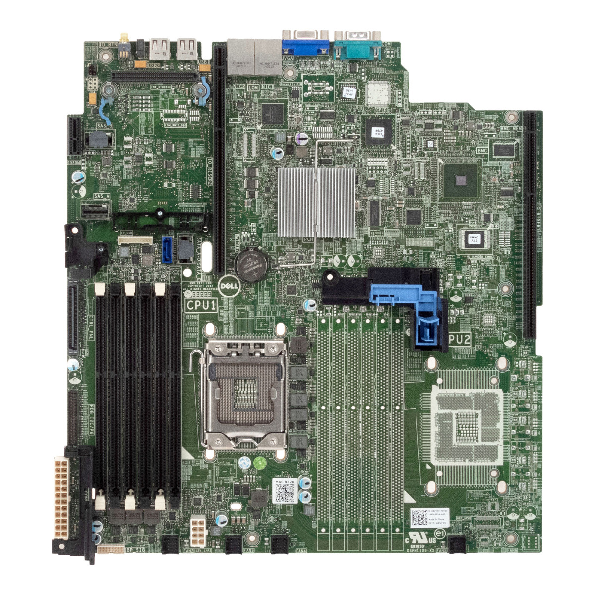 DELL 08VT7V CARTE MÈRE SOCKET LGA1356 DDR3 INTEL A55 CHIPSET PowerEdge R320