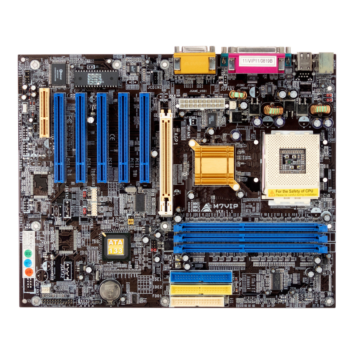 BIOSTAR M7VIP SOCKET 462 (A) DDR AGP PCI CNR ATX
