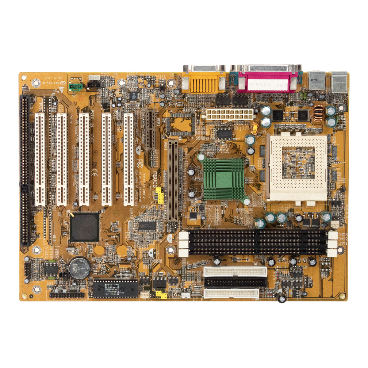 BIOSTAR M6VCG REV:1.2 SOCKET 370 SDRAM AGP PCI ISA AMR ATX