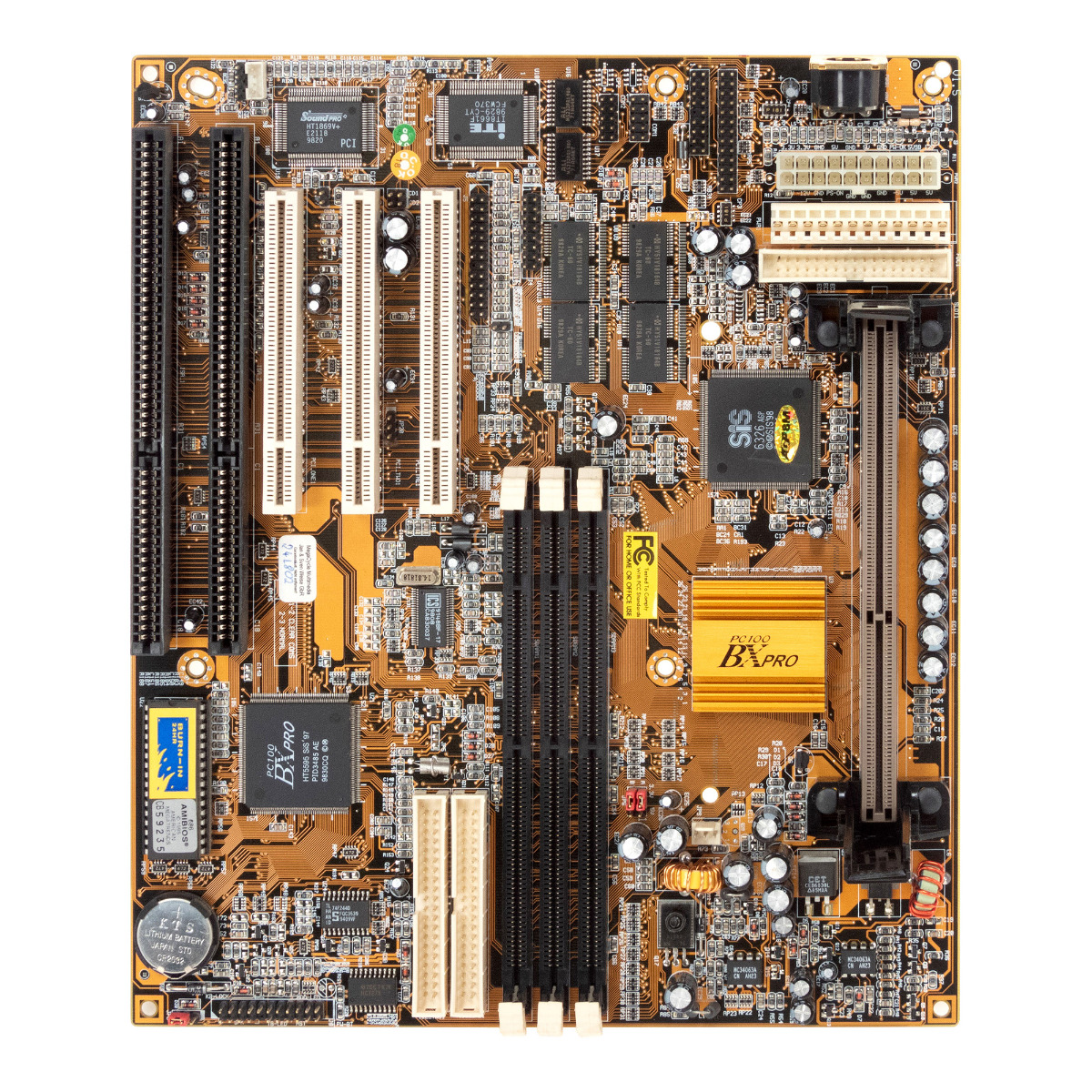 PCCHIPS M747 V1.5 SLOT 1 SDRAM PCI ISA Baby-AT