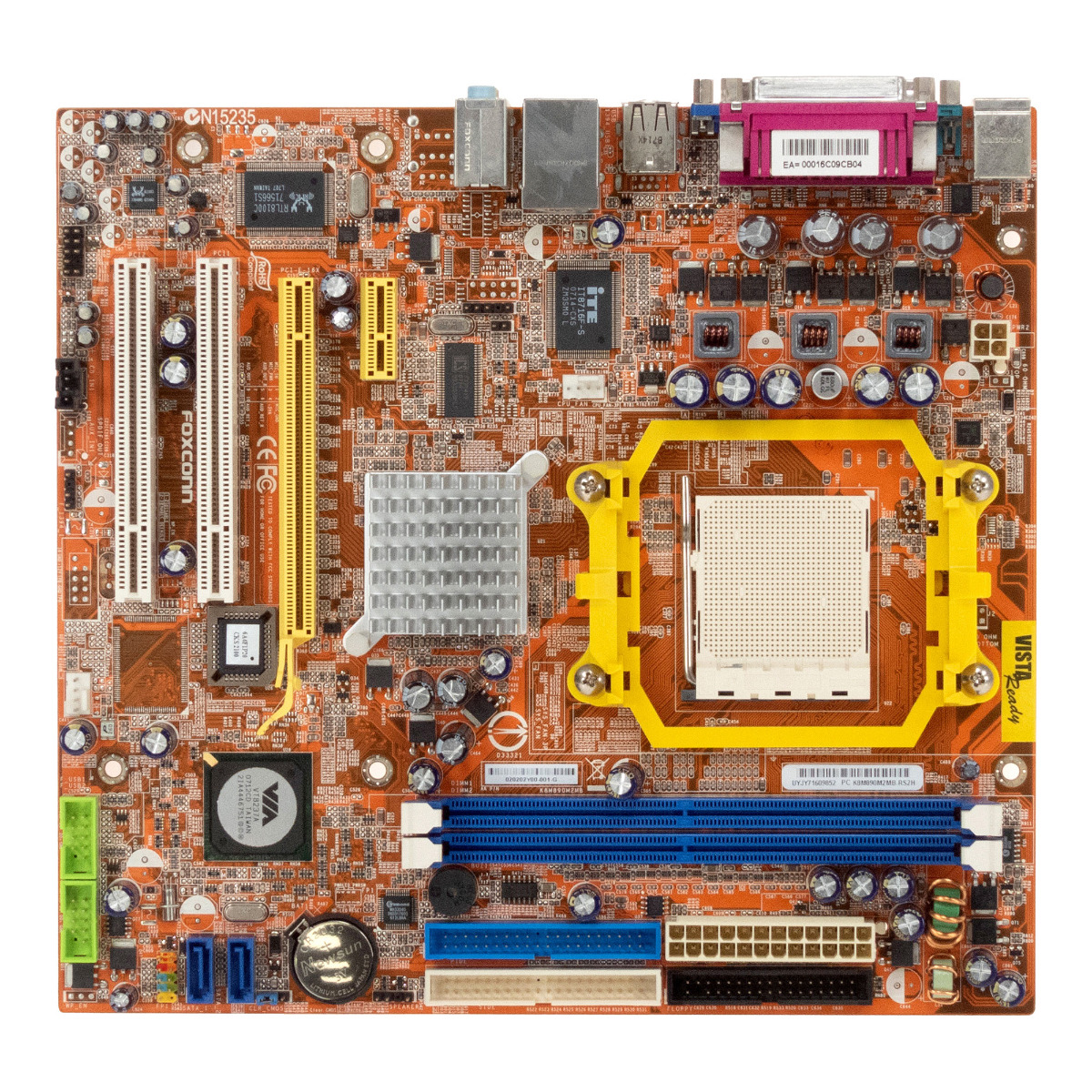 FOXCONN K8M890M2MB-RS2H SOCKET AM2 DDR2 PCIe PCI mATX